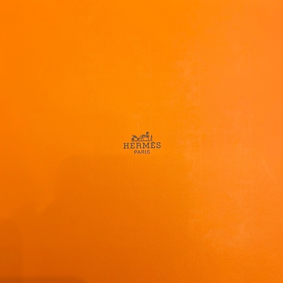 Hermes Chypre Sandal Bleu/Pinede/Ecru - Picture 5 of 5